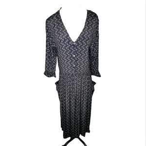 Lagen Vintage Big Exterior Pockets Midi Dress Johnathan Martin size 5/6